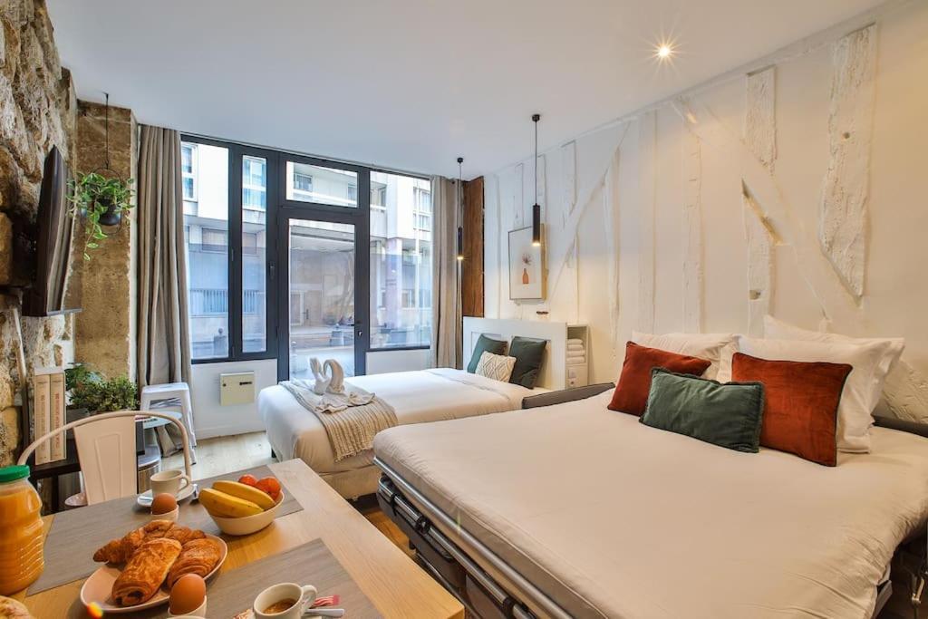 Studio 2Pers#Mouffetard#Port-Royal#La Sorbonne Paris Luaran gambar